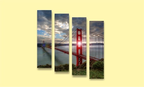 мост Сан-Франциско золотые ворота