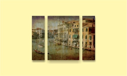 Венеция картина гондольеры